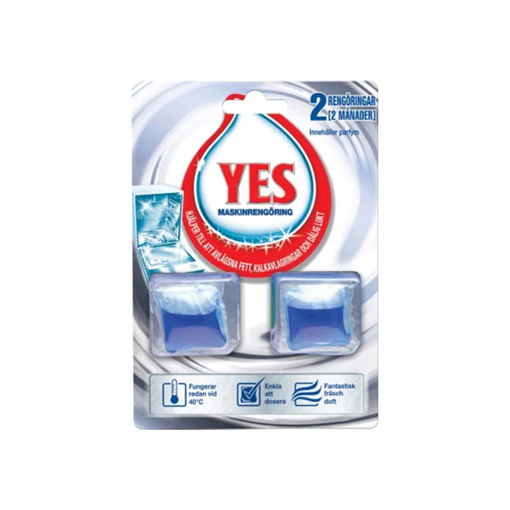 Diskmaskinrengöring Yes, frp á 2 st